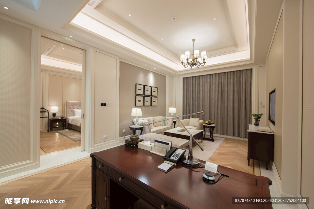 豪华现代风格客厅内景