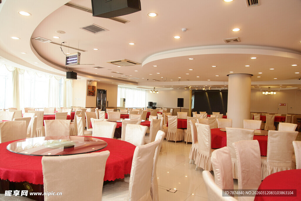 优雅大气的宴会大厅布置