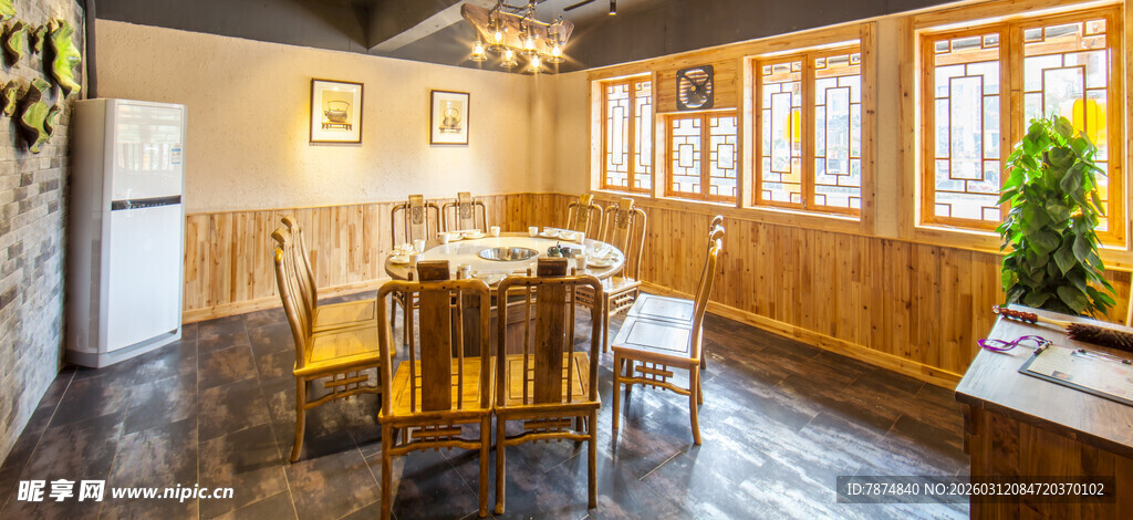 温馨简约风家庭餐厅一角