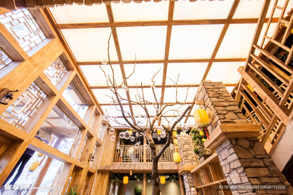 豪华大气的室内大厅设计