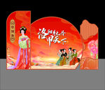 古典佳人演绎诗意中秋