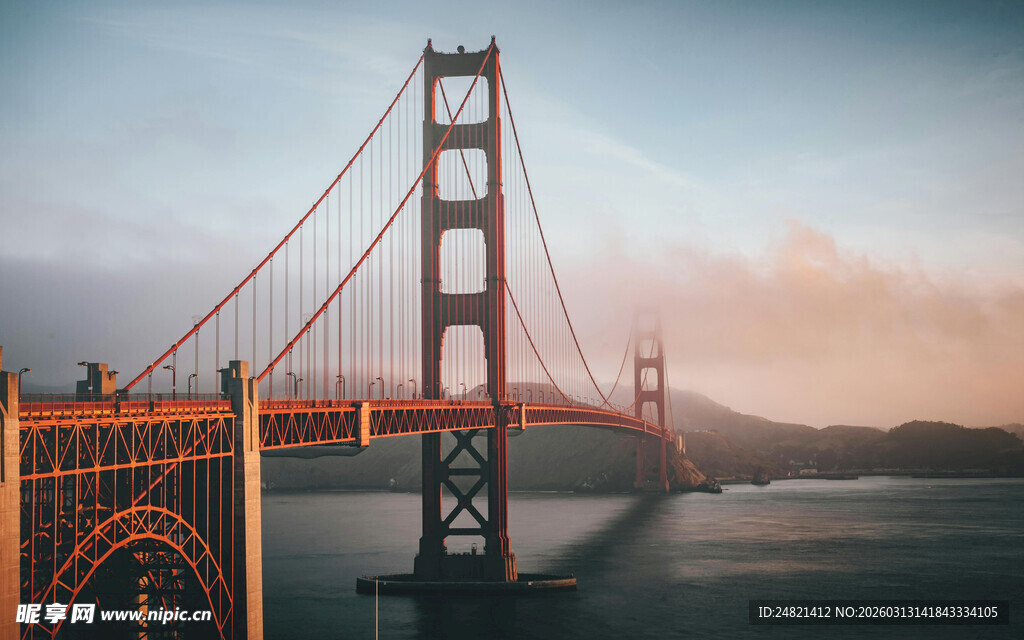 金门大桥壮丽风光