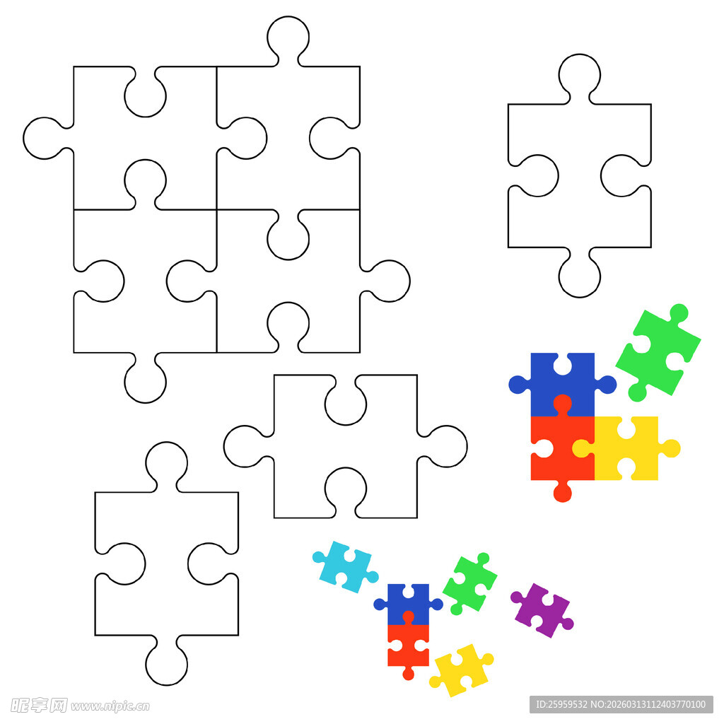 拼图图案