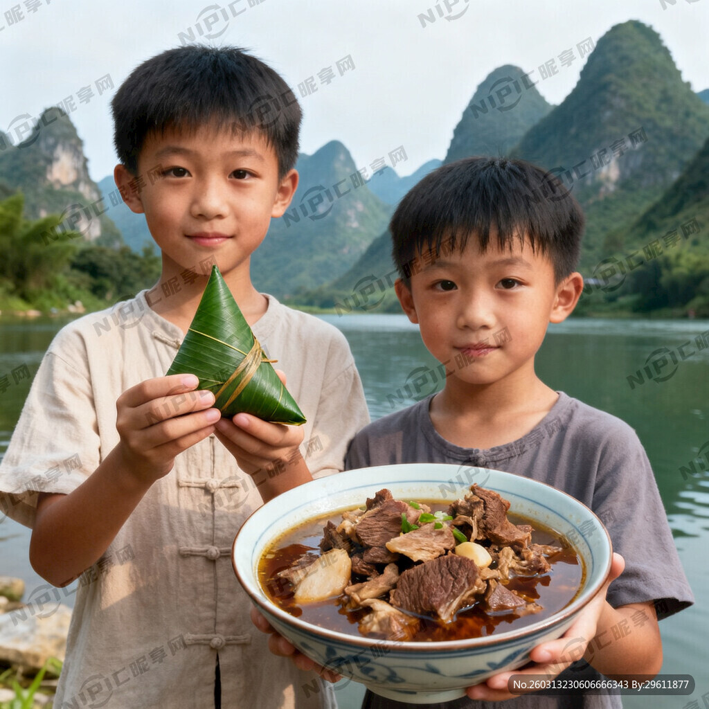 一叶粽香一碗牛杂