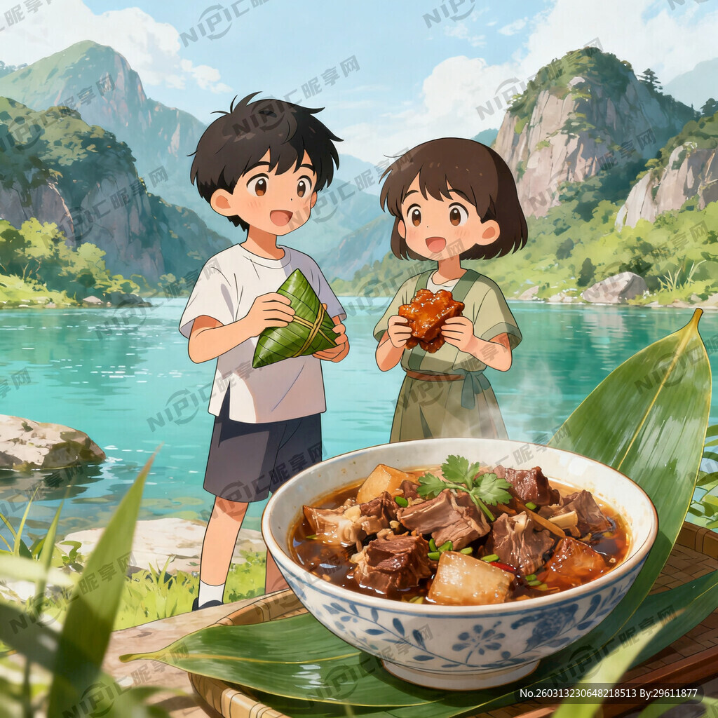 一叶粽香一碗牛杂