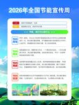 2026年全国节能宣传周海报