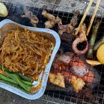 美味烧烤拼盘  多样食材