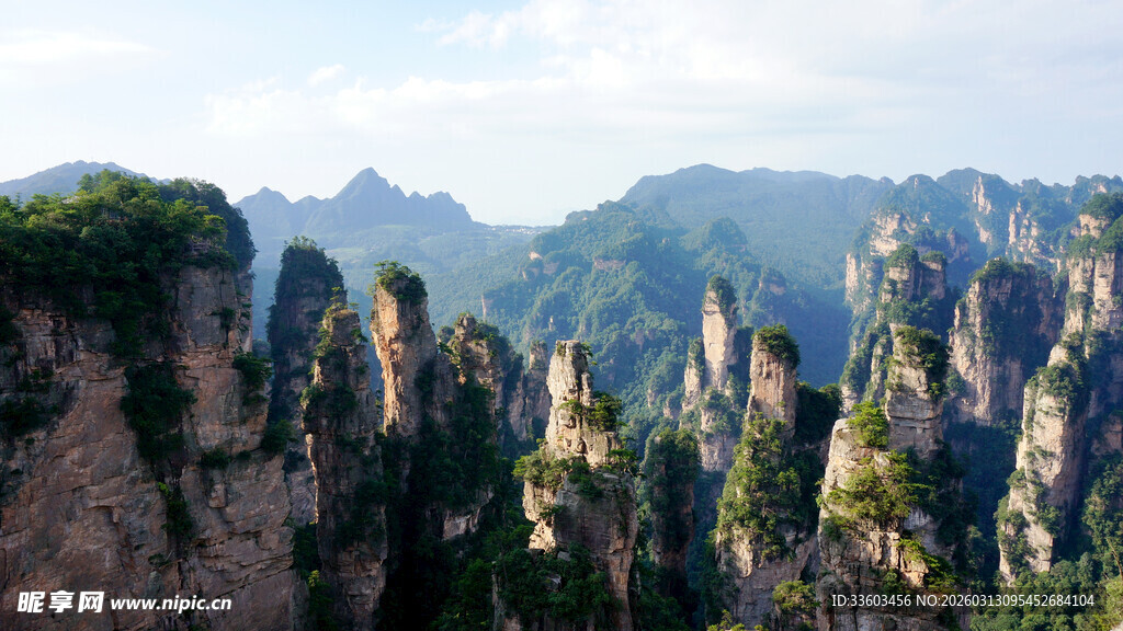 张家界奇峰美景