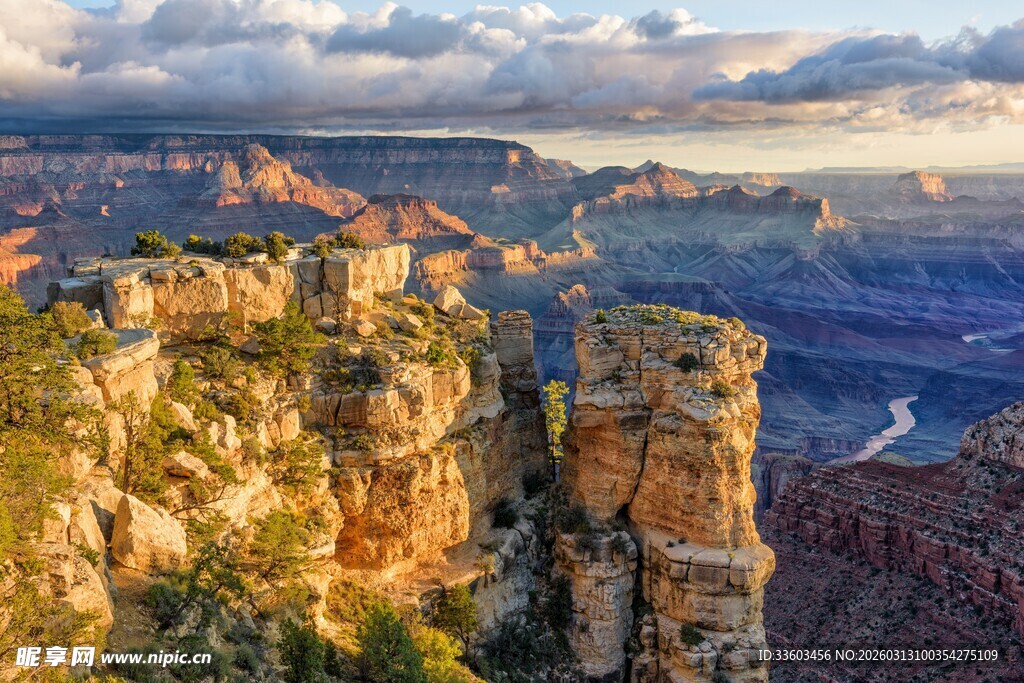 壮丽大峡谷的绝美风光