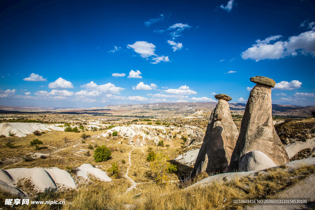 卡帕多西亚独特地貌景观