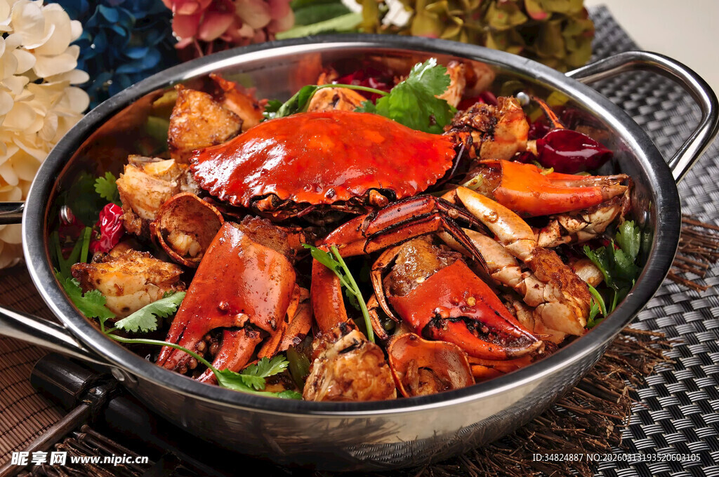 美味香辣螃蟹