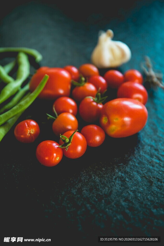 新鲜多彩蔬菜组合