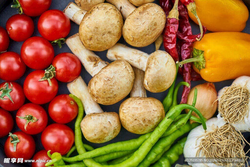 多彩新鲜蔬菜大集合