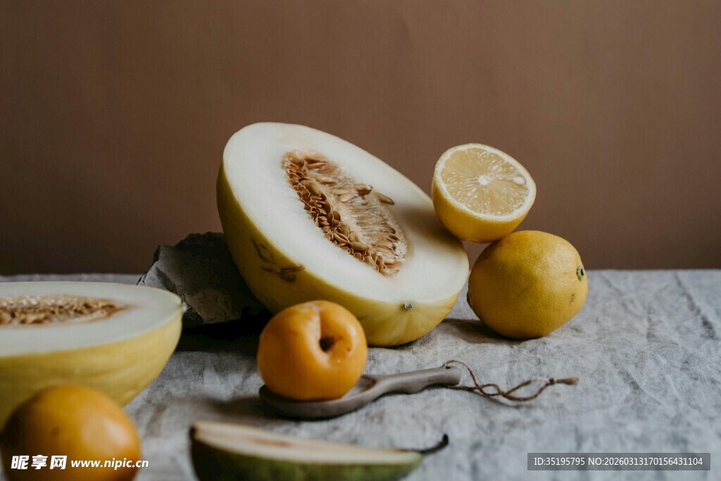 多样水果静物摆拍