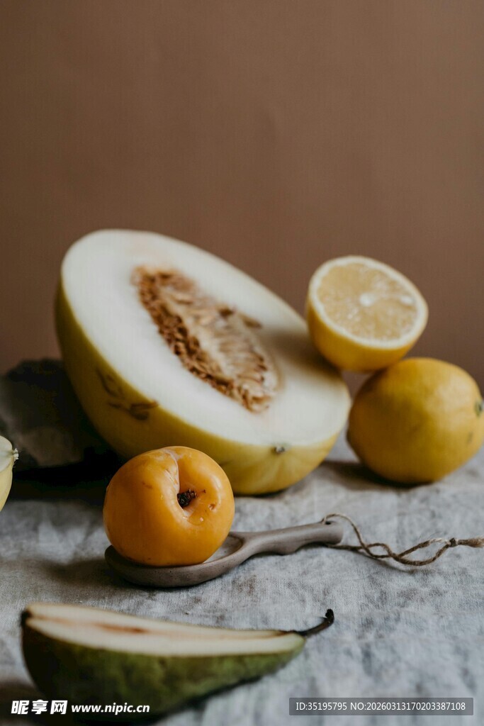 多样水果静物摆拍