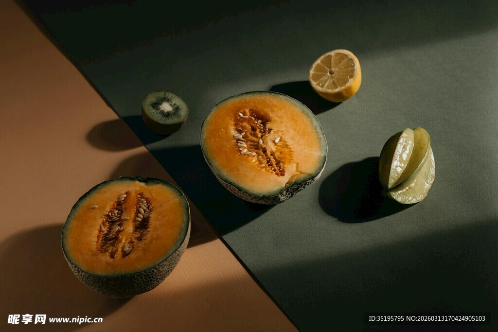 美味南瓜甜点展示