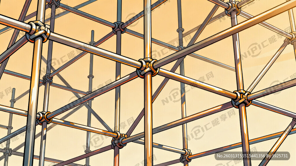 盘扣式脚手架漫画