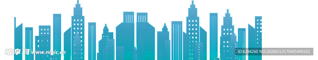 现代都市天际线