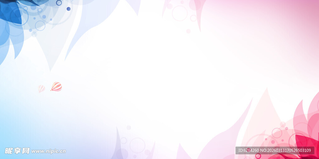 梦幻渐变色彩抽象背景图