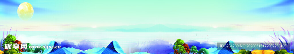 户外露营风景图