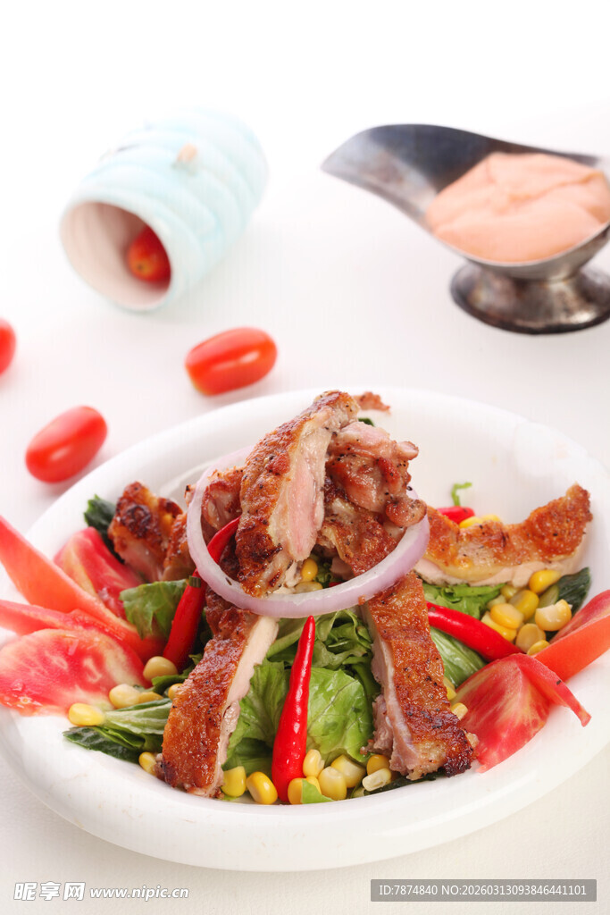 美味凉拌菜 色彩丰富诱人