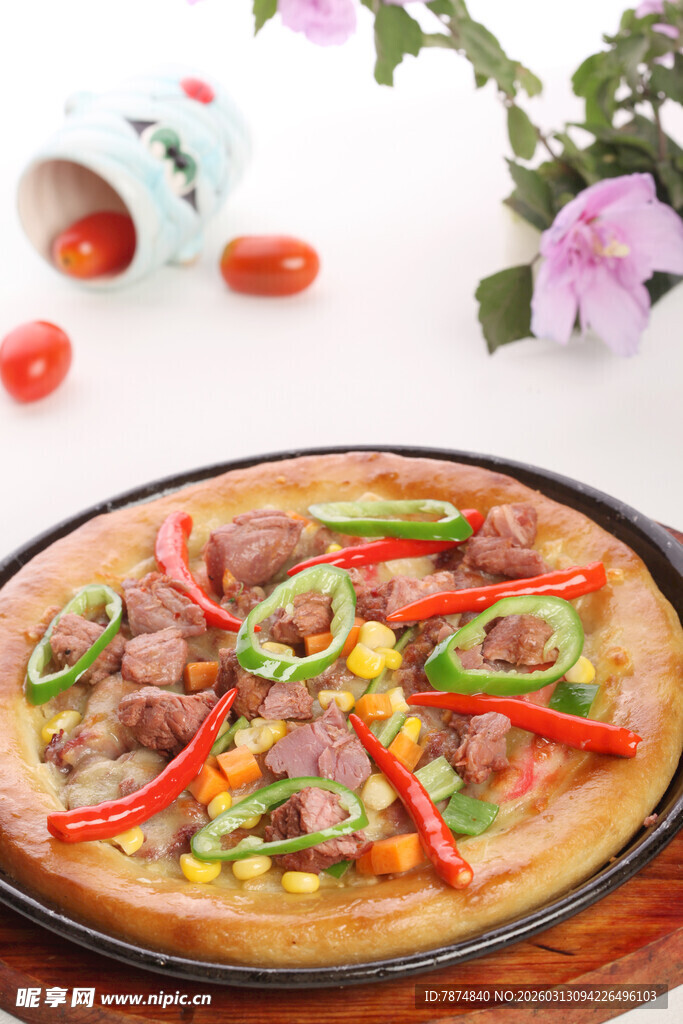 铁板彩椒炒牛肉