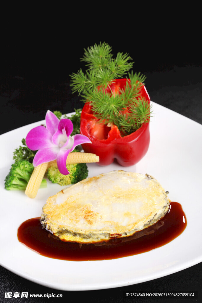 芝士焗海鲜 摆盘精致