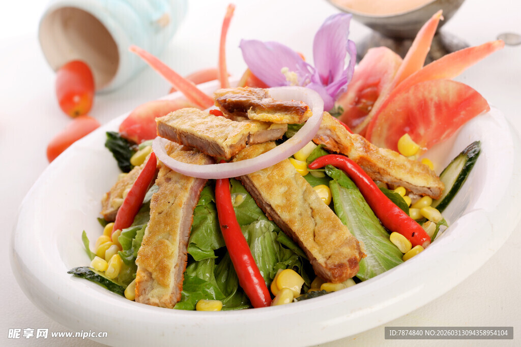 美味凉拌菜拼盘