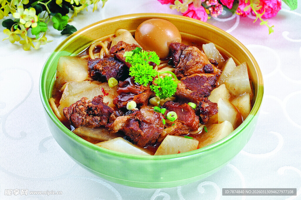 萝卜炖牛肉 美味诱人