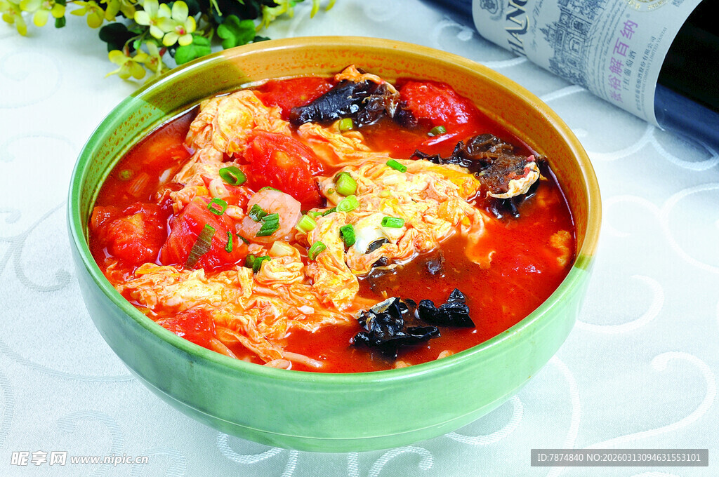 美味番茄虾仁盖浇饭