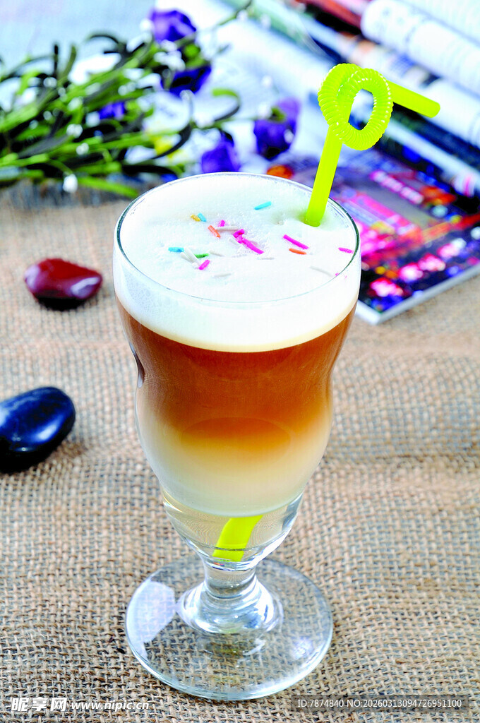 分层美味饮品 颜值超高