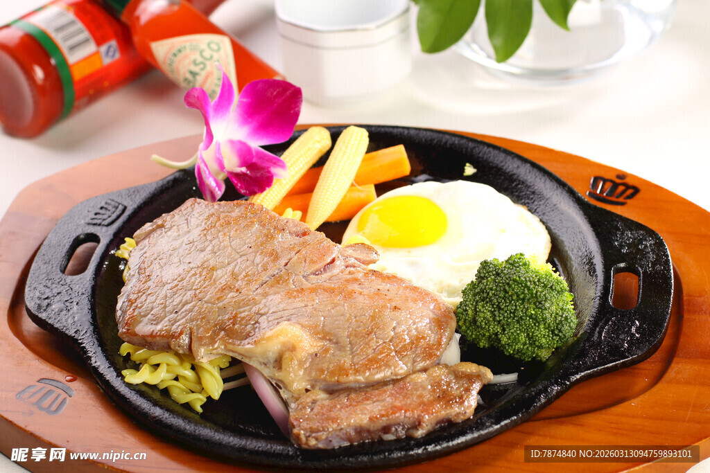 美味牛排套餐 营养丰富