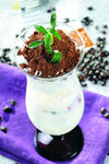 巧克力薄荷酸奶甜品