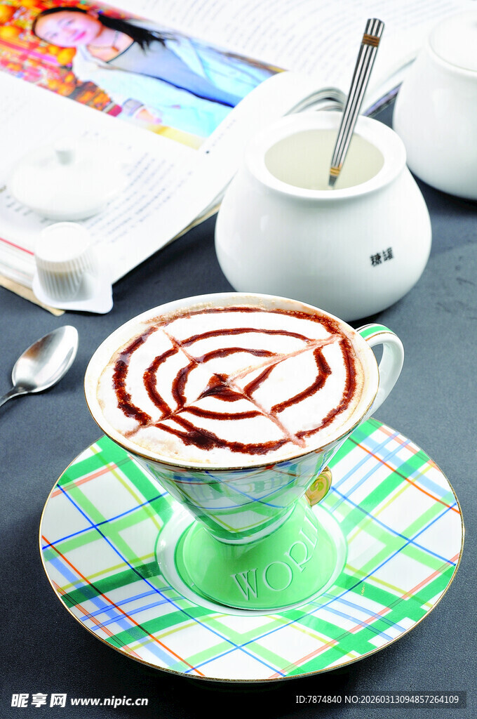 精致拉花咖啡 视觉盛宴