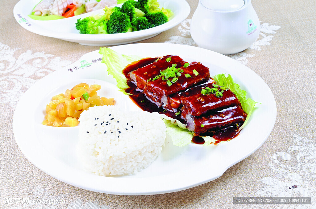 美味中式套餐饭