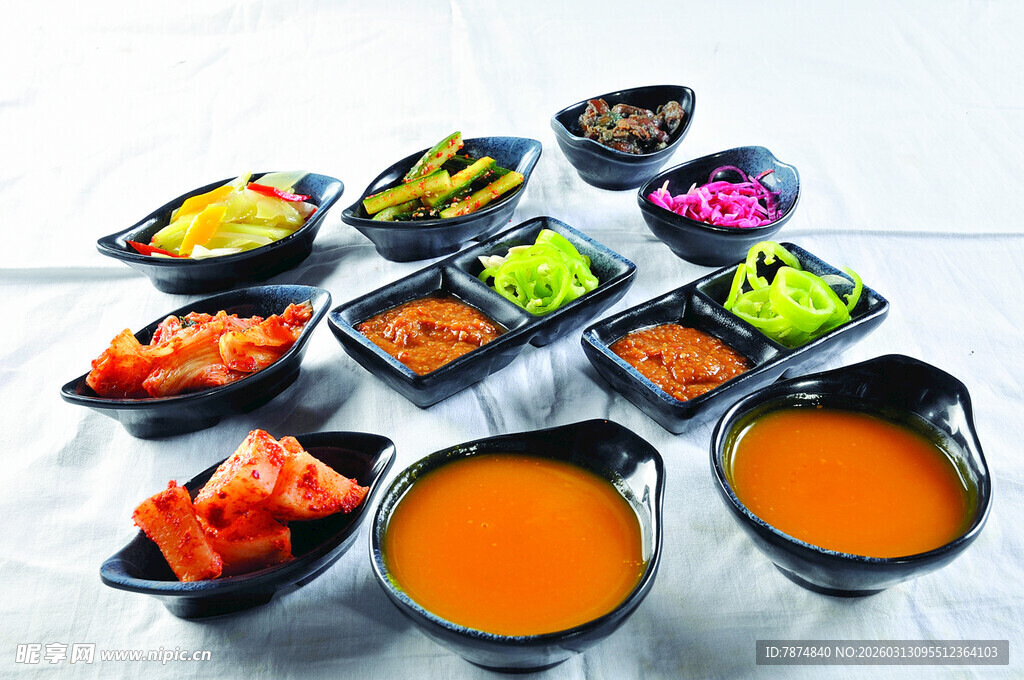 多样美味酱料 视觉盛宴