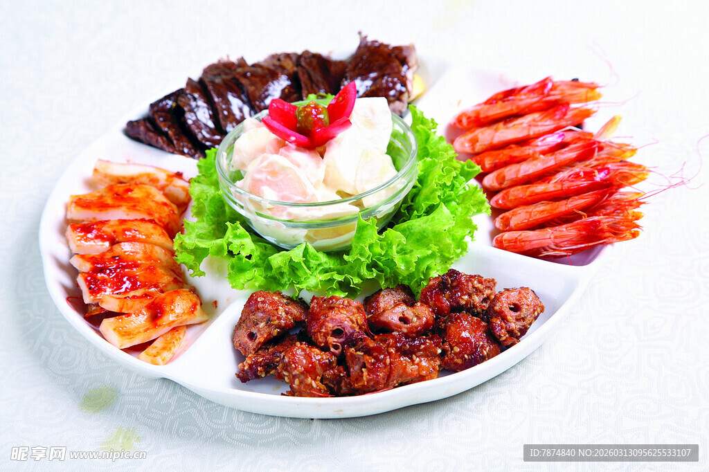 美味拼盘 多样美食齐聚