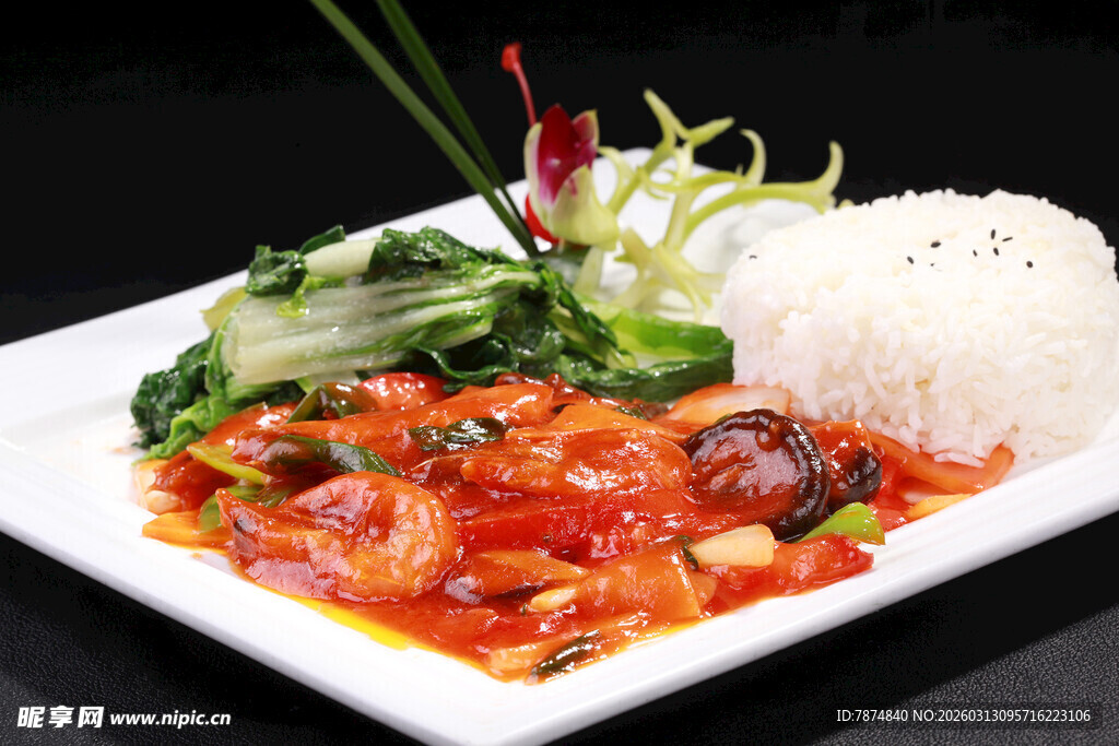 番茄鱼盖饭 营养又美味