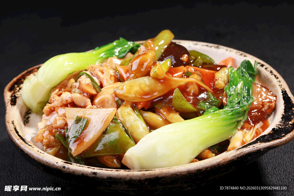 美味什锦蔬菜炒肉