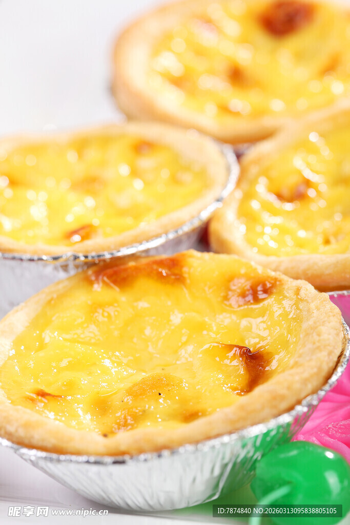 美味蛋挞诱人展示