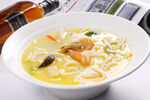 鲜虾菌菇汤面