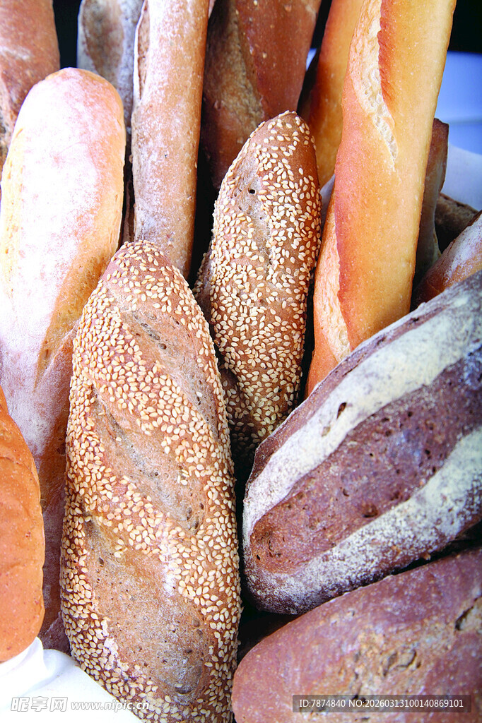 多样美味面包大集合