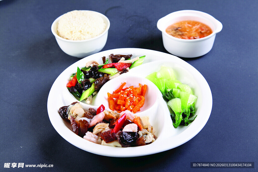 美味拼盘 多样食材组合