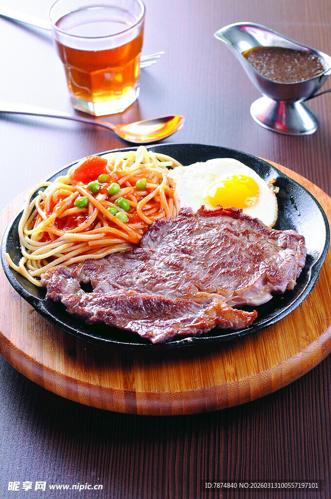 美味牛排套餐 视觉味觉盛宴