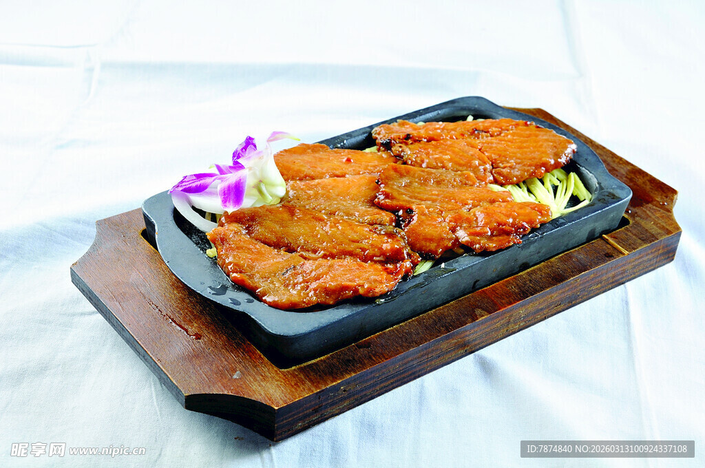 铁板香酥炸鸡排