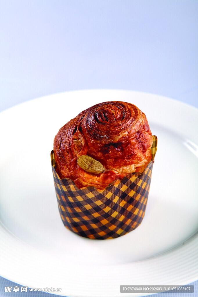 美味红糖卷糕点特写