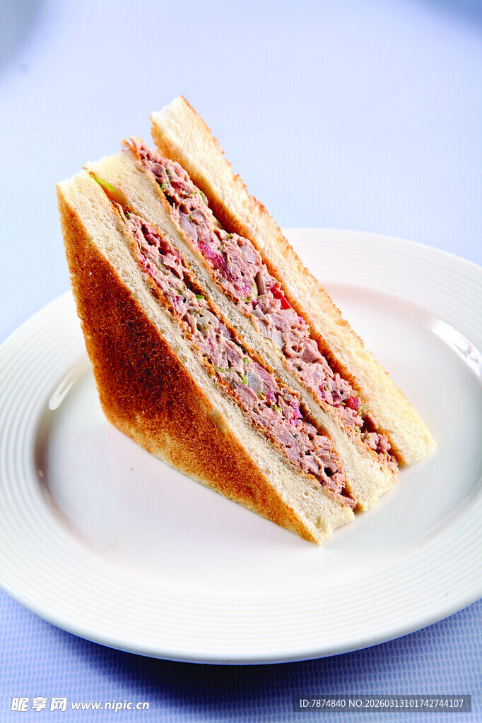 美味夹心三明治