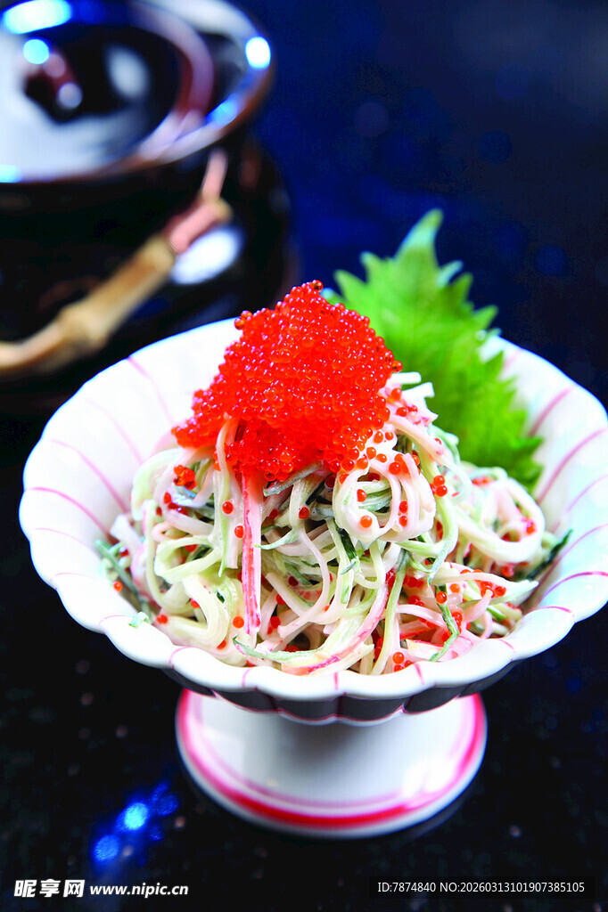 日式蟹柳沙拉 清新美味