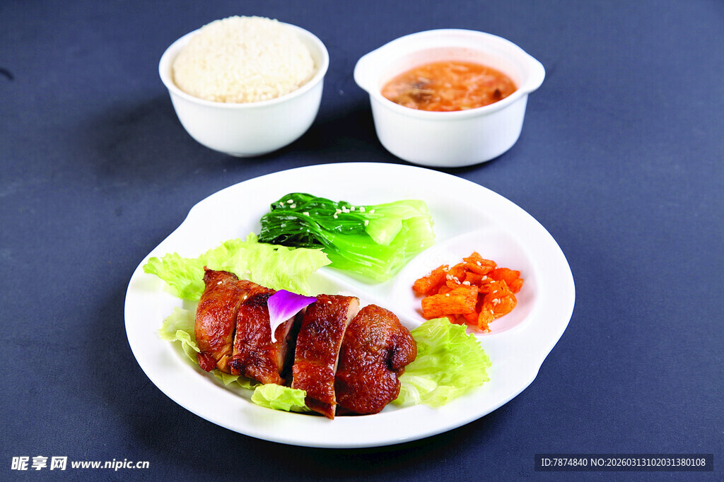 美味营养的多样食物拼盘