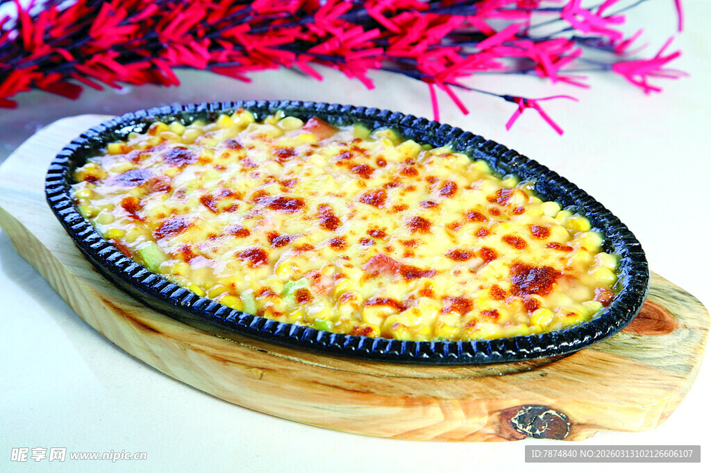 美味芝士玉米饼